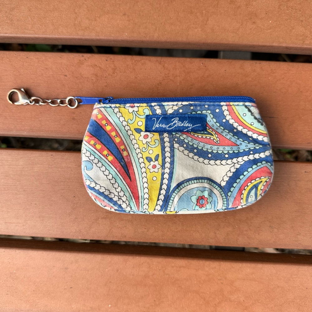 Vera Bradley Marina Paisley Mandy Zippered Shoulder Bag - Picture 8 of 13